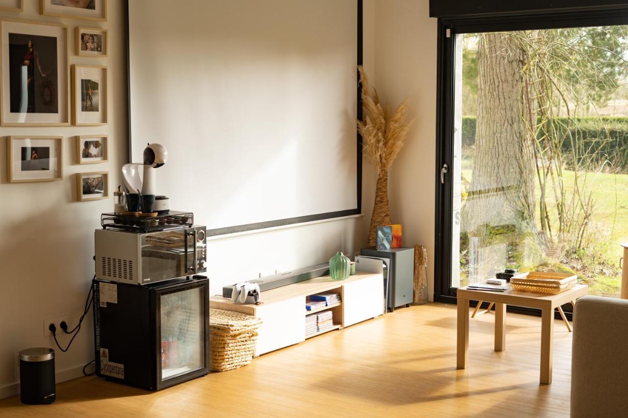 Capsule Nature & Photos - Jacuzzi - Netflix & Home Cinema - Ps5 & Jeu Thun-Saint-Martin Extérieur photo