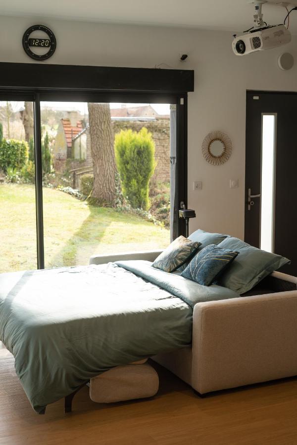 Capsule Nature & Photos - Jacuzzi - Netflix & Home Cinema - Ps5 & Jeu Thun-Saint-Martin Extérieur photo