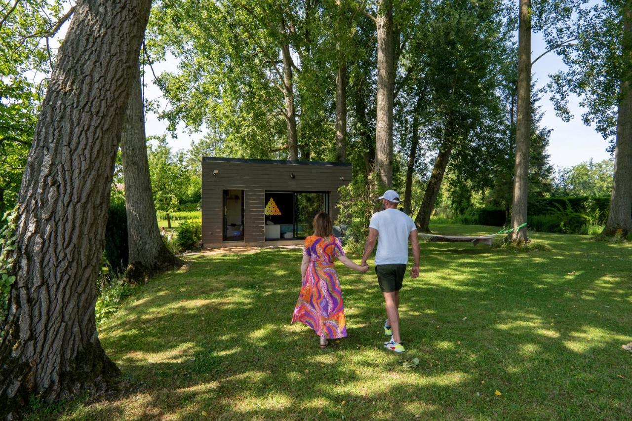 Capsule Nature & Photos - Jacuzzi - Netflix & Home Cinema - Ps5 & Jeu Thun-Saint-Martin Extérieur photo